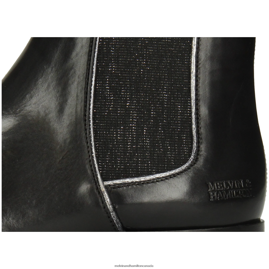 Women Melvin & Hamilton Black Susan 70 Ankle Boots P4V68P800