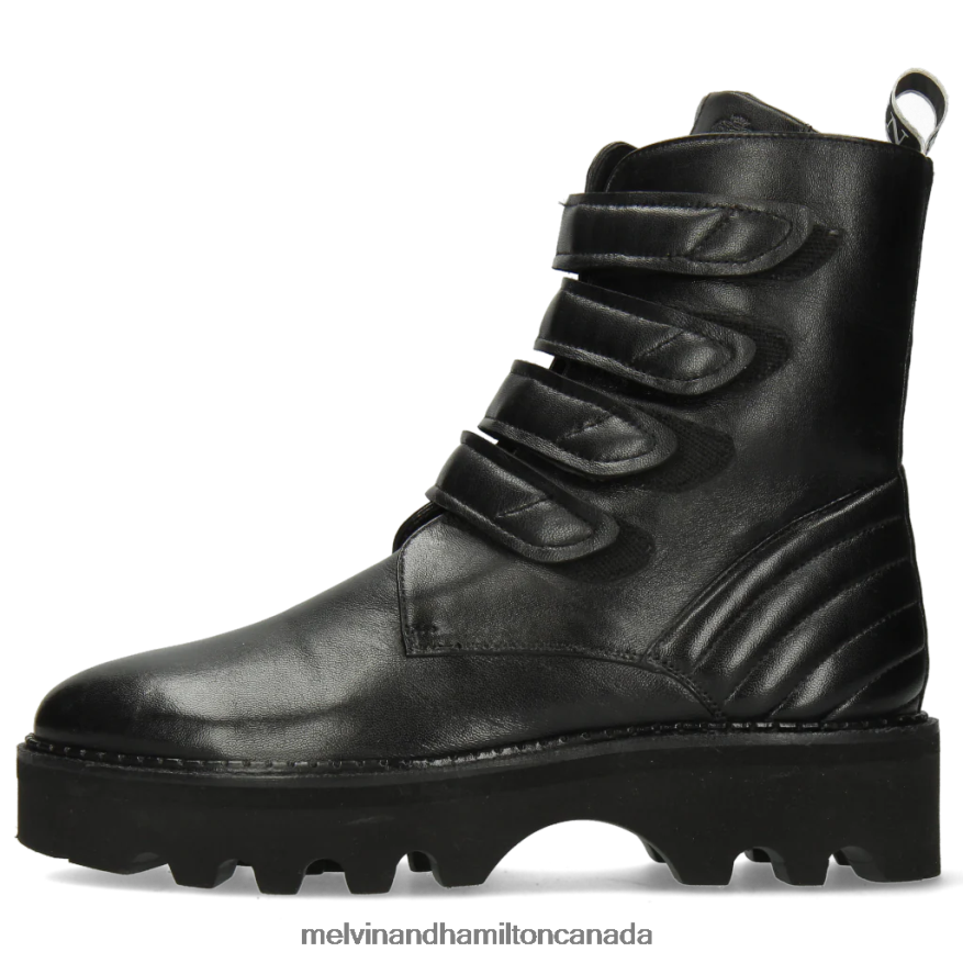 Women Melvin & Hamilton Black Sybill 7 Ankle Boots P4V68P1022