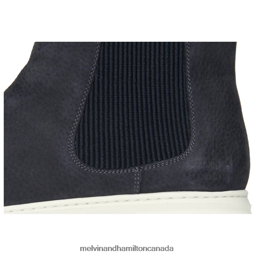 Women Melvin & Hamilton Blue Hailey 2 Ankle Boots P4V68P1011