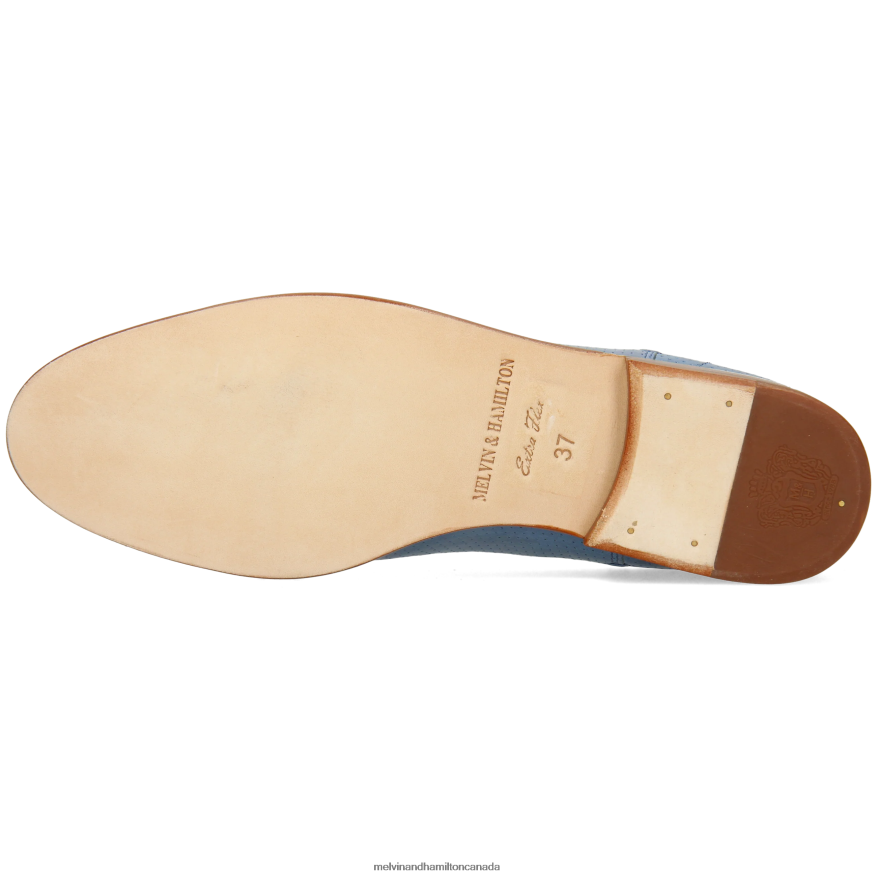 Women Melvin & Hamilton Blue Susan 10 Ankle Boots P4V68P855