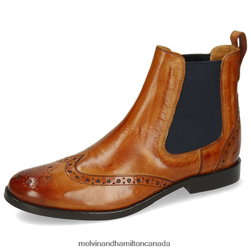 Women Melvin & Hamilton Brown Amelie 5 Ankle Boots P4V68P880