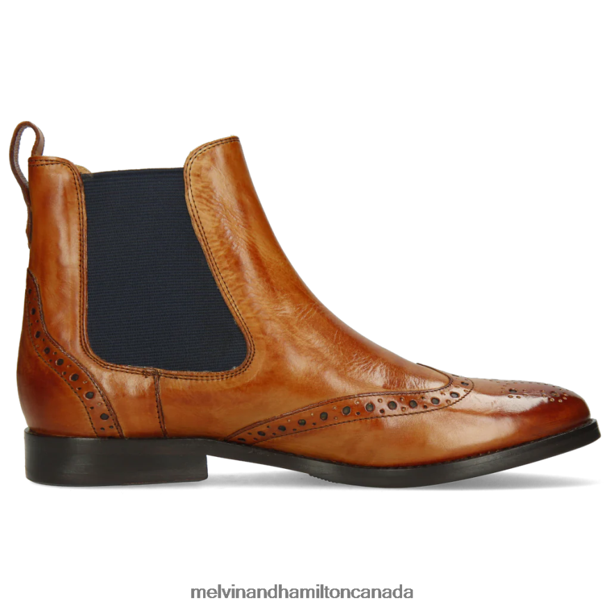 Women Melvin & Hamilton Brown Amelie 5 Ankle Boots P4V68P880