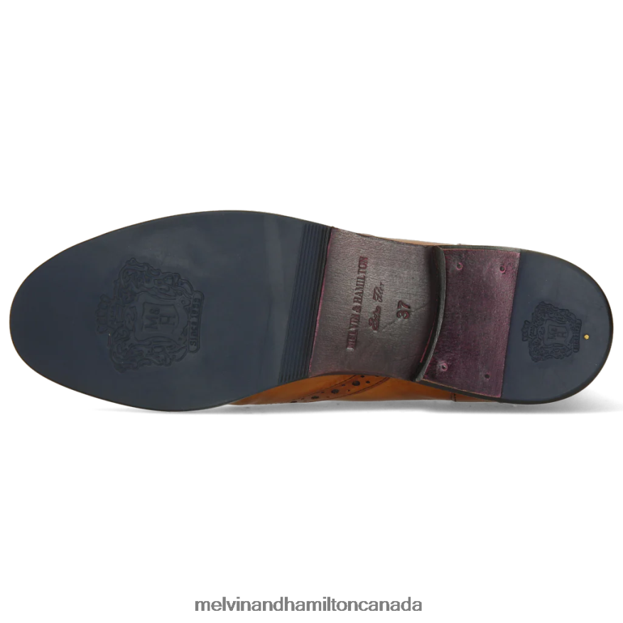 Women Melvin & Hamilton Brown Amelie 5 Ankle Boots P4V68P880