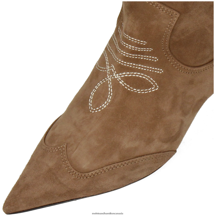 Women Melvin & Hamilton Brown Aurora 1 Ankle Boots P4V68P840