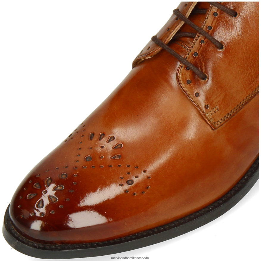 Women Melvin & Hamilton Brown Betty 4 Ankle Boots P4V68P960