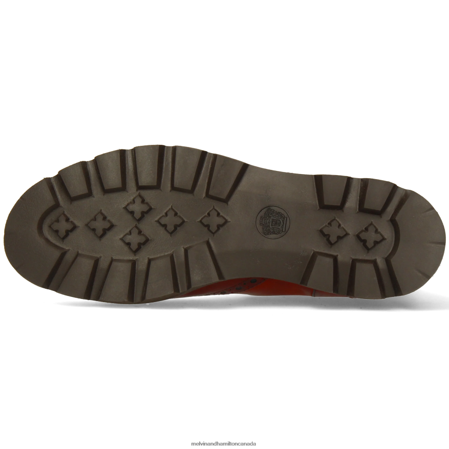 Women Melvin & Hamilton Brown Jade 8 Ankle Boots P4V68P799