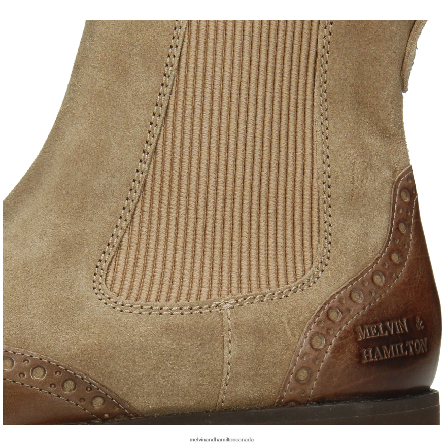 Women Melvin & Hamilton Brown Jade 8 Ankle Boots P4V68P809