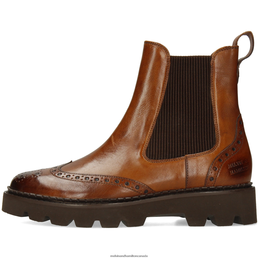 Women Melvin & Hamilton Brown Jade 8 Ankle Boots P4V68P912