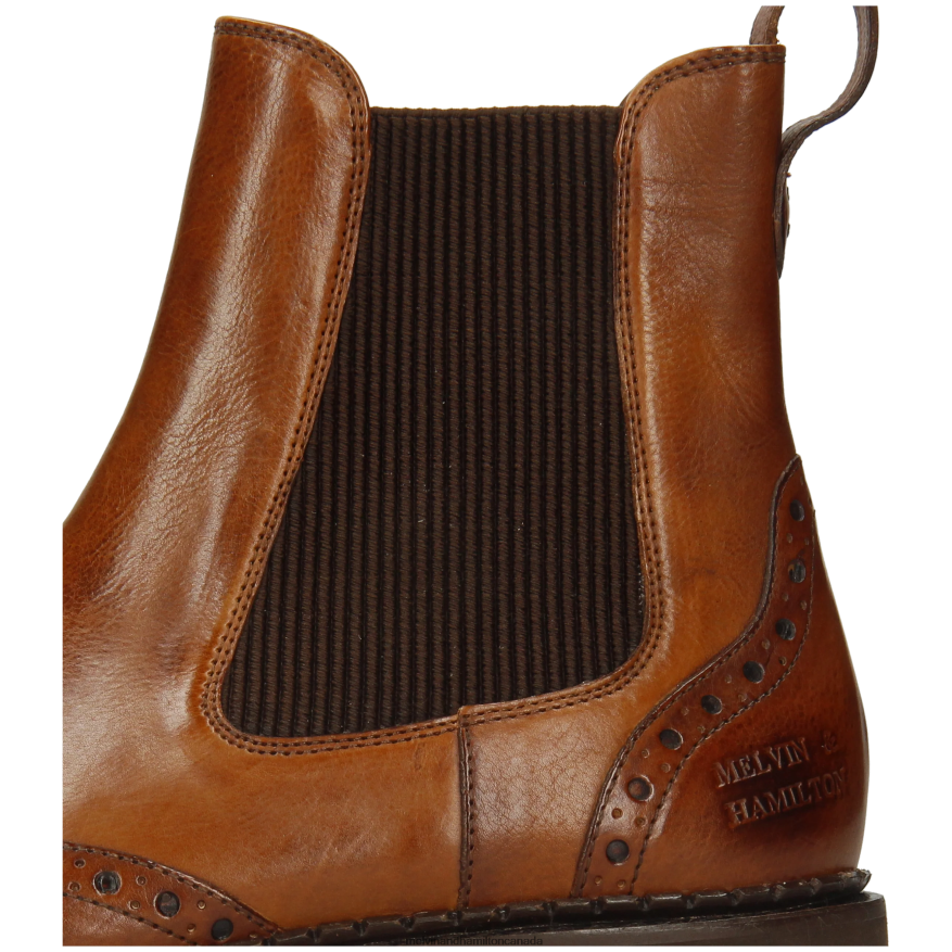 Women Melvin & Hamilton Brown Jade 8 Ankle Boots P4V68P912