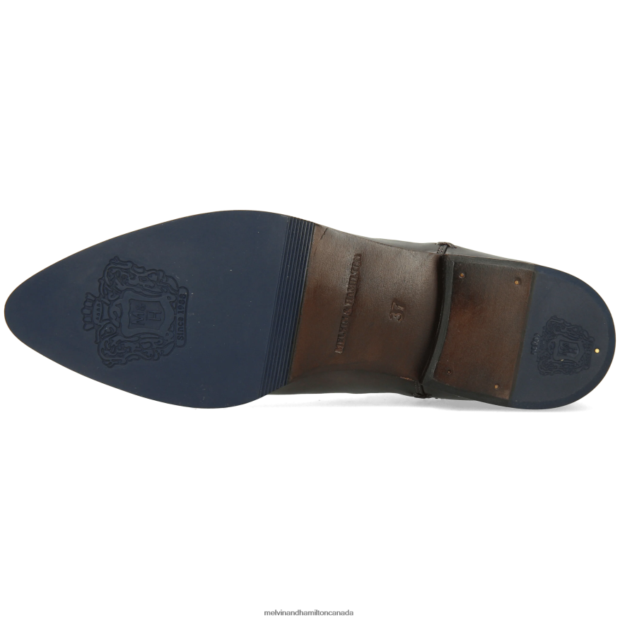 Women Melvin & Hamilton Brown Jessy 1 Ankle Boots P4V68P961