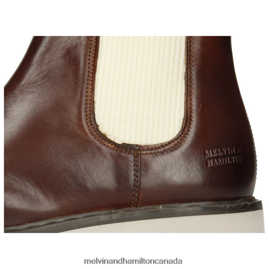 Women Melvin & Hamilton Brown Megan 3R Ankle Boots P4V68P1065