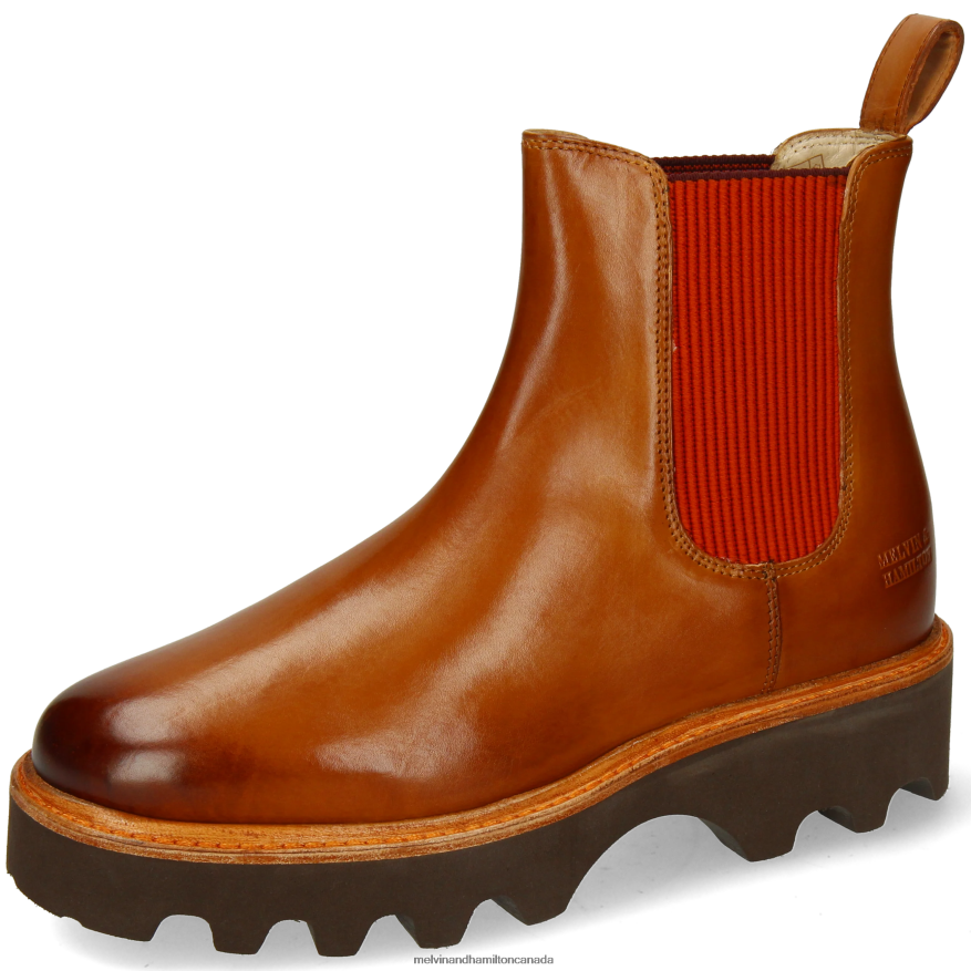 Women Melvin & Hamilton Brown Megan 3 Ankle Boots P4V68P932