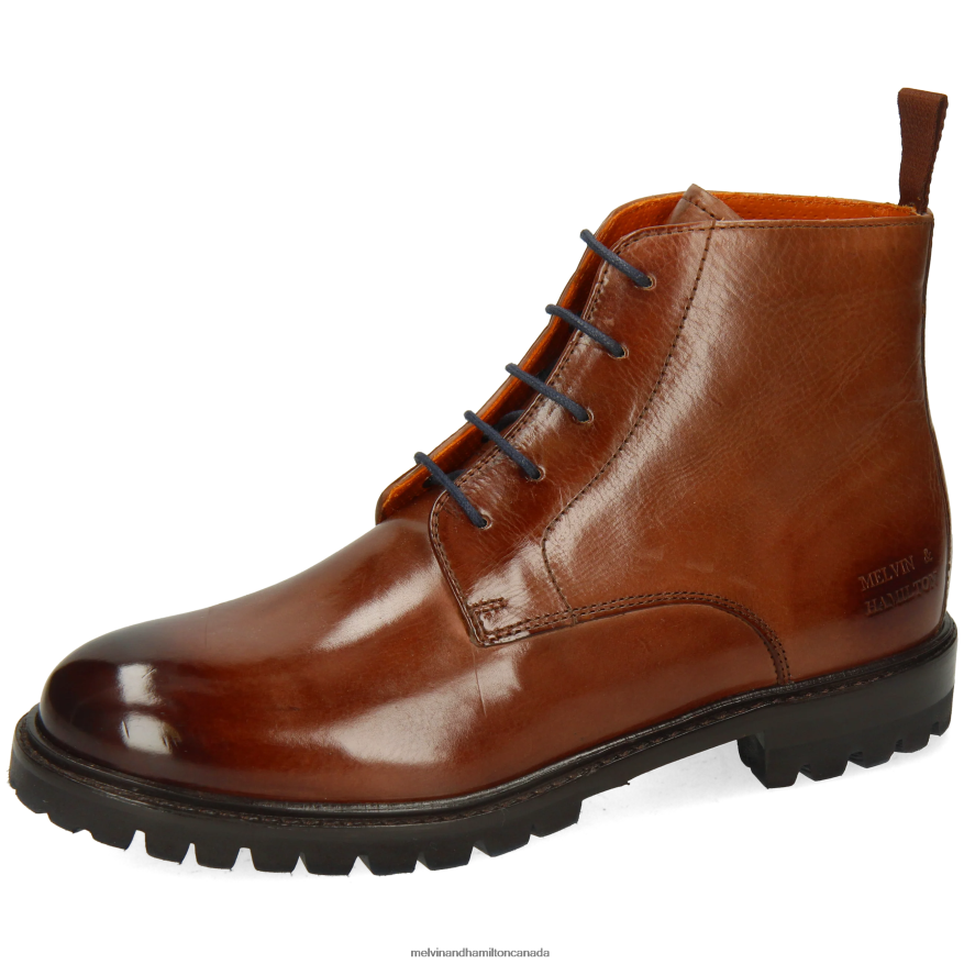 Women Melvin & Hamilton Brown Regine 7 Ankle Boots P4V68P787