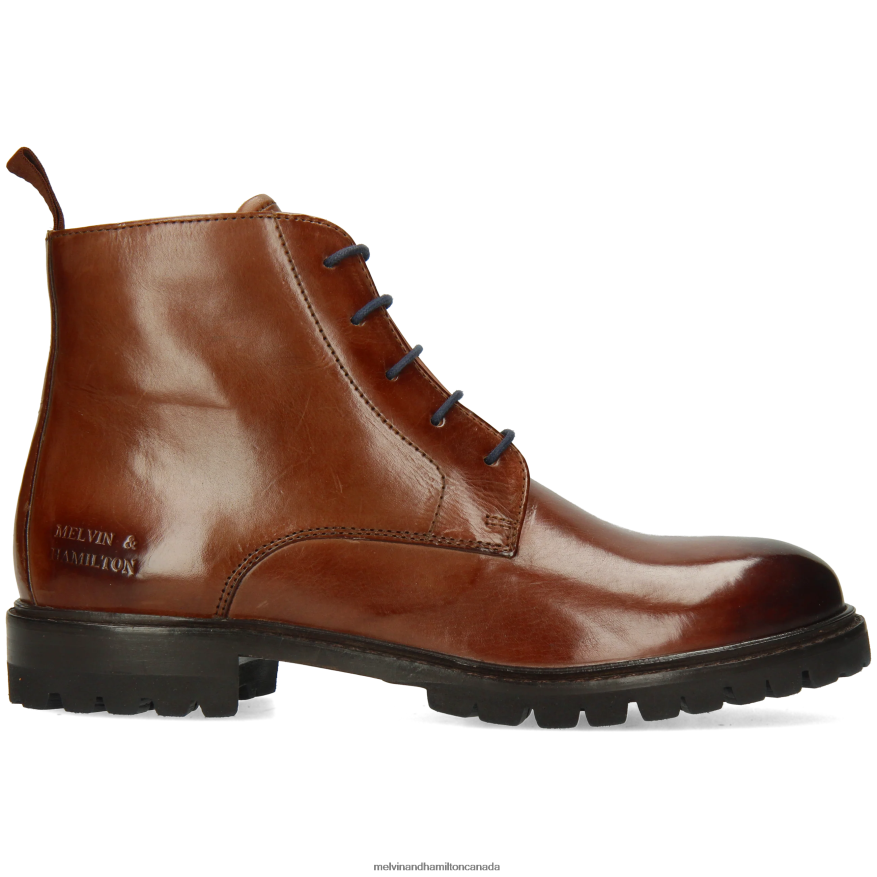 Women Melvin & Hamilton Brown Regine 7 Ankle Boots P4V68P787