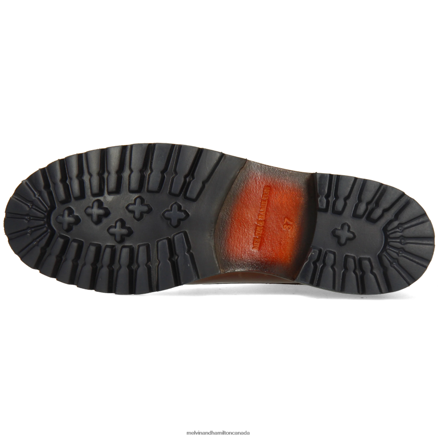 Women Melvin & Hamilton Brown Regine 7 Ankle Boots P4V68P787