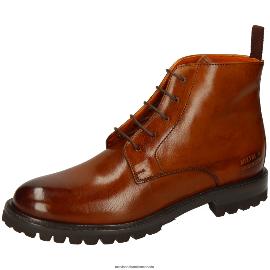 Women Melvin & Hamilton Brown Regine 7 Ankle Boots P4V68P895