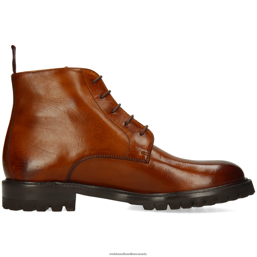 Women Melvin & Hamilton Brown Regine 7 Ankle Boots P4V68P895