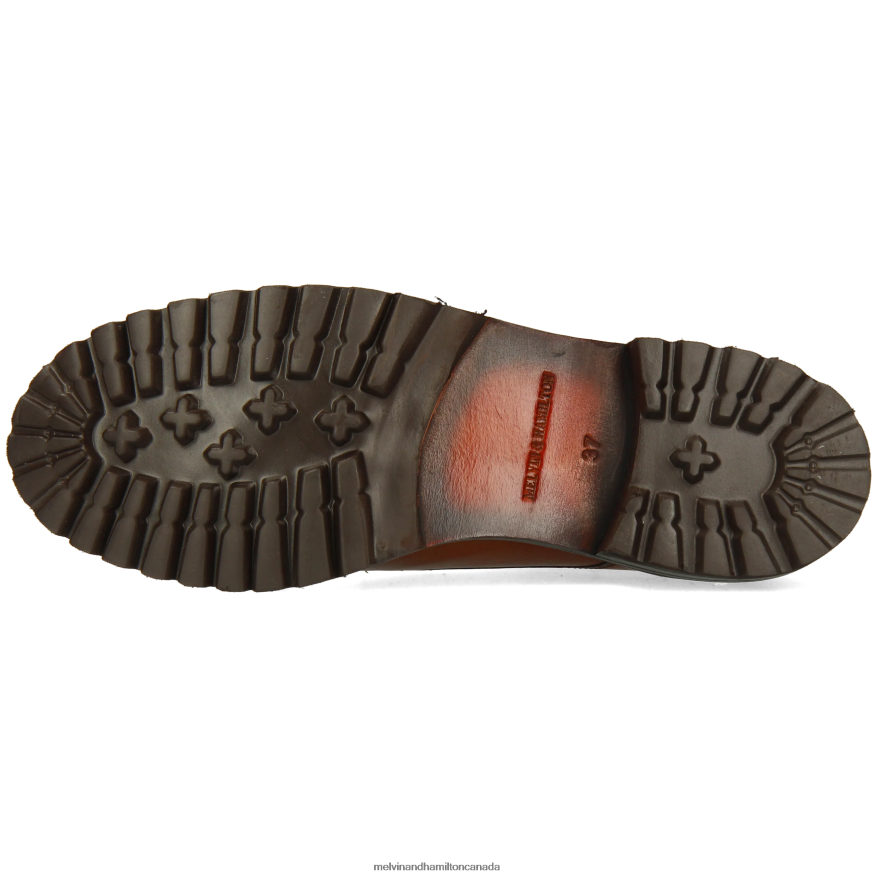 Women Melvin & Hamilton Brown Regine 7 Ankle Boots P4V68P895