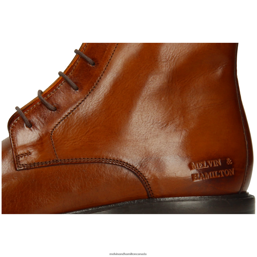 Women Melvin & Hamilton Brown Regine 7 Ankle Boots P4V68P895