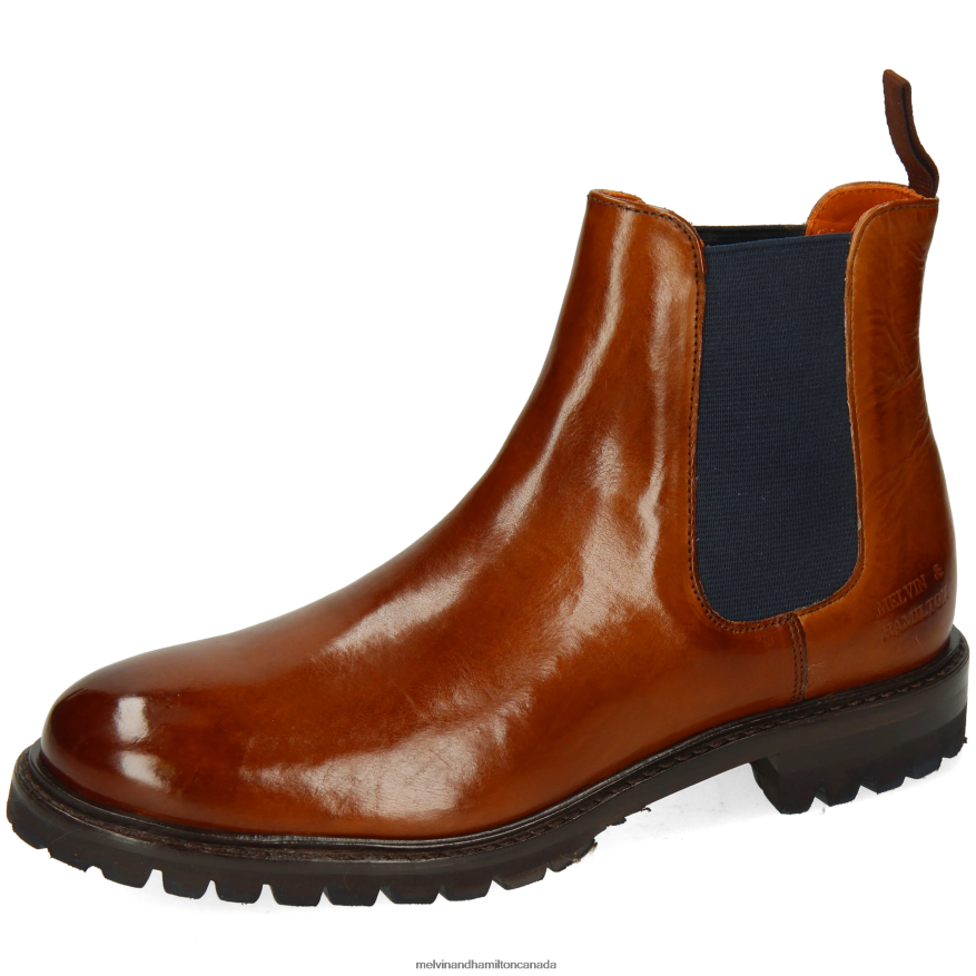 Women Melvin & Hamilton Brown Regine 8 Ankle Boots P4V68P854