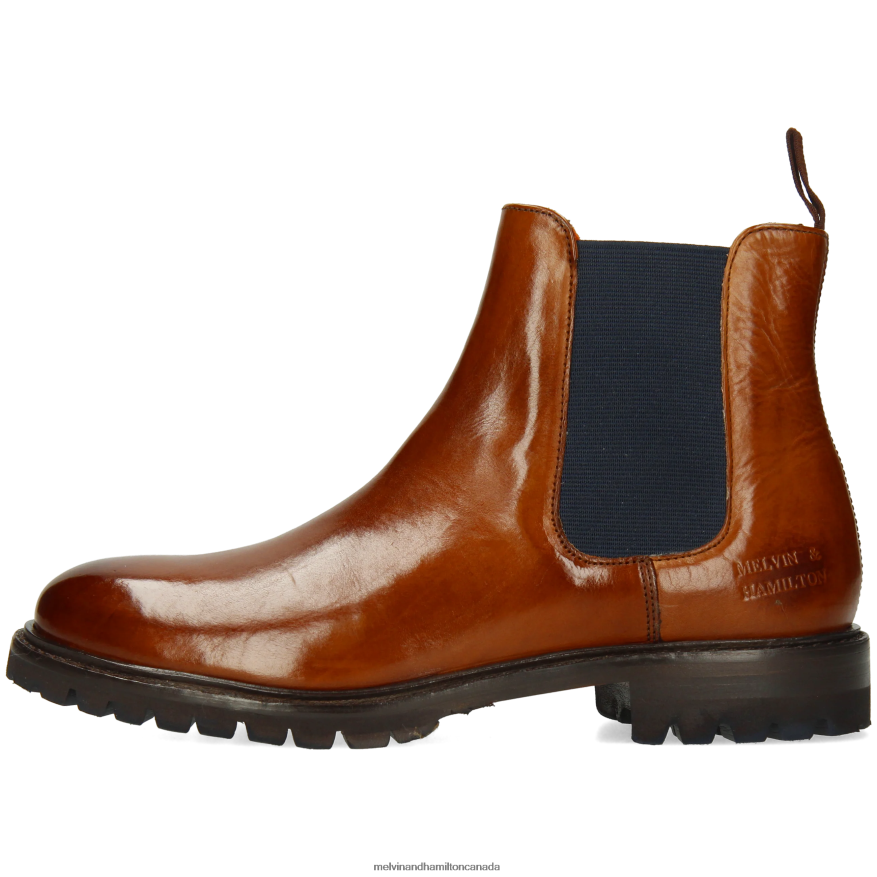 Women Melvin & Hamilton Brown Regine 8 Ankle Boots P4V68P854