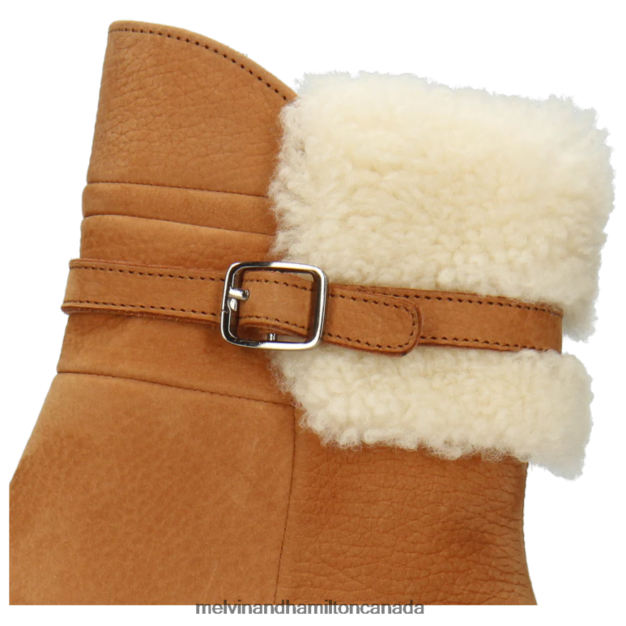 Women Melvin & Hamilton Brown Sally 138 Ankle Boots P4V68P1090