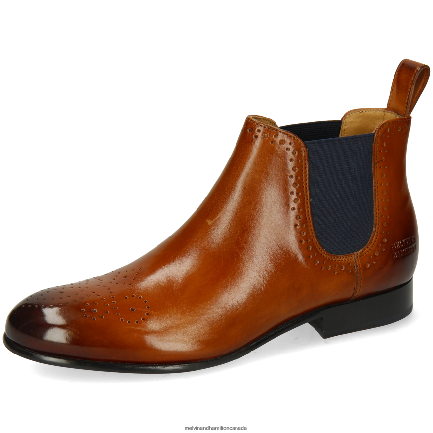 Women Melvin & Hamilton Brown Sally 16 Ankle Boots P4V68P893