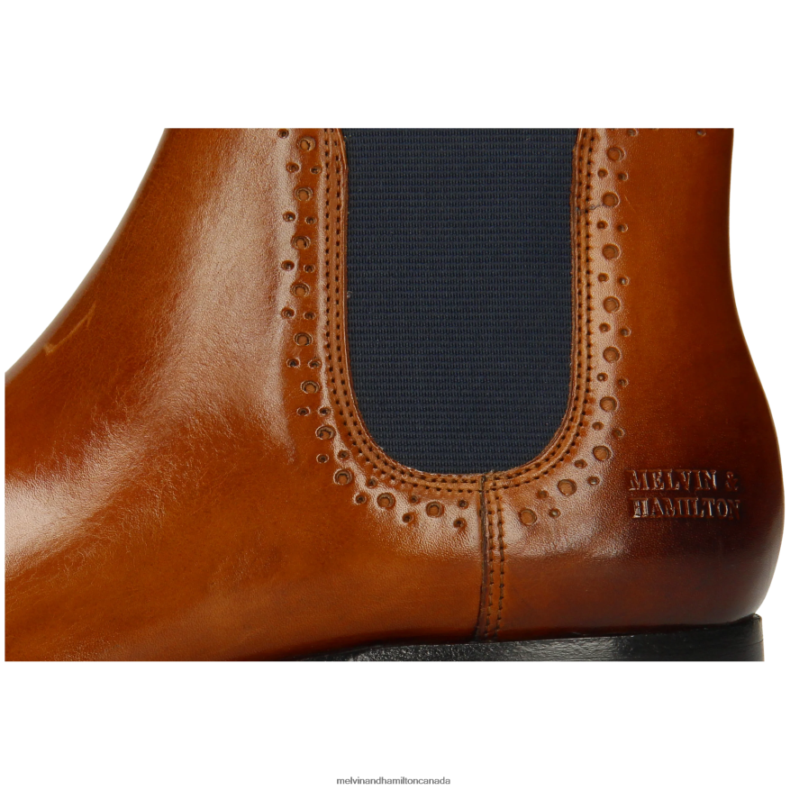 Women Melvin & Hamilton Brown Sally 16 Ankle Boots P4V68P893