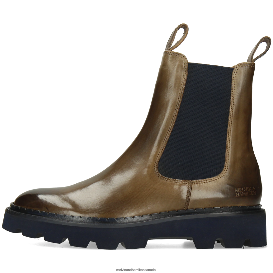 Women Melvin & Hamilton Brown Sally 186 Ankle Boots P4V68P815