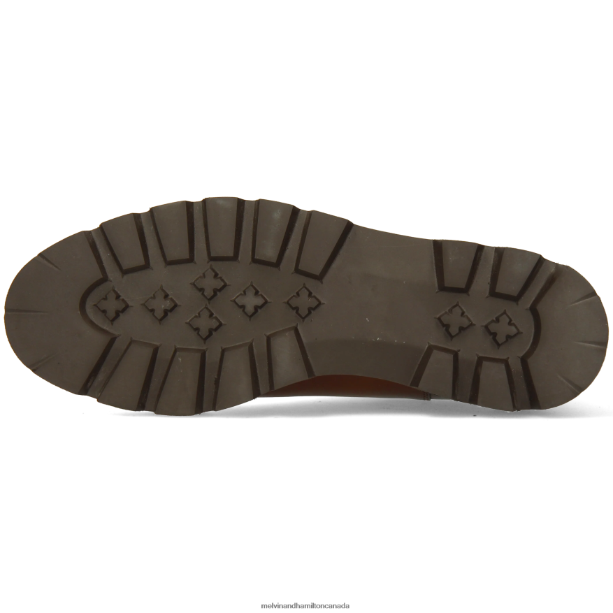 Women Melvin & Hamilton Brown Sally 187 Ankle Boots P4V68P896