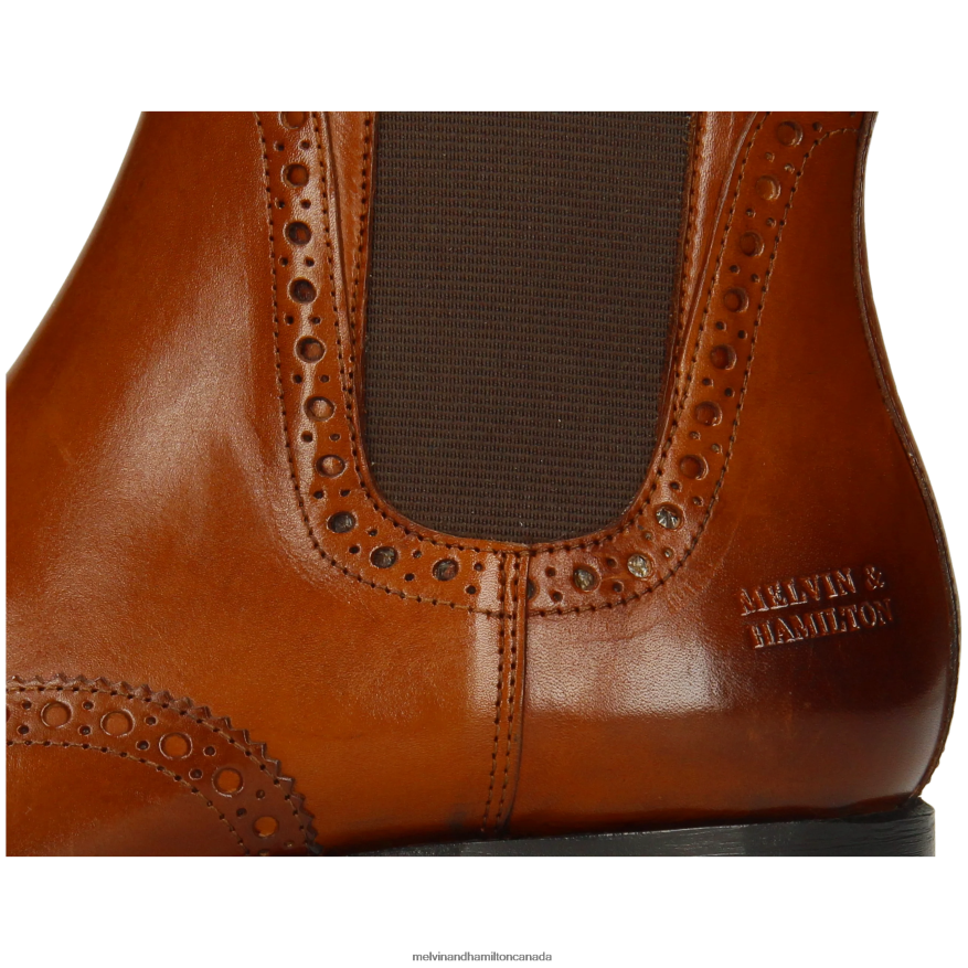 Women Melvin & Hamilton Brown Sally 192 Ankle Boots P4V68P842