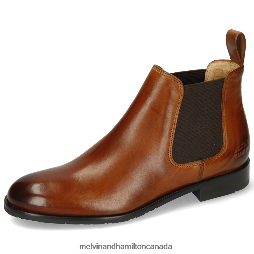 Women Melvin & Hamilton Brown Sally 25 Ankle Boots P4V68P1138