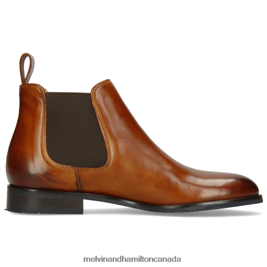 Women Melvin & Hamilton Brown Sally 25 Ankle Boots P4V68P1138