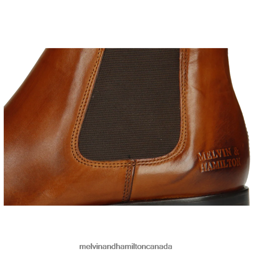 Women Melvin & Hamilton Brown Sally 25 Ankle Boots P4V68P1138