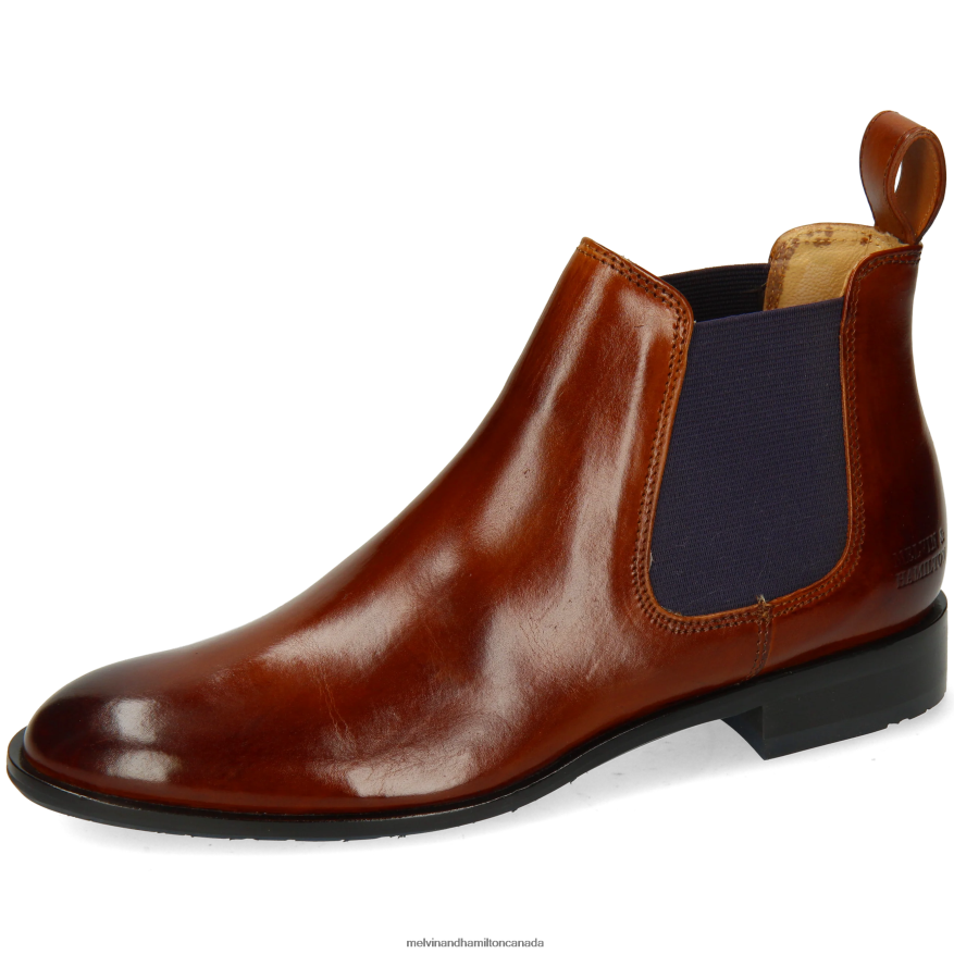 Women Melvin & Hamilton Brown Sally 25 Ankle Boots P4V68P829