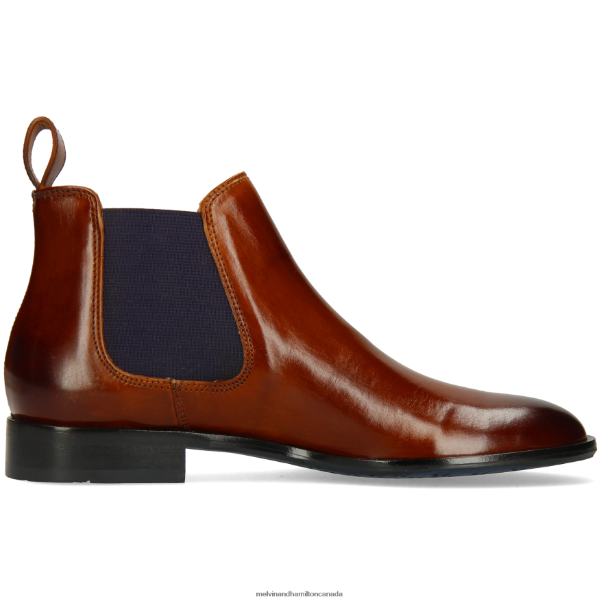 Women Melvin & Hamilton Brown Sally 25 Ankle Boots P4V68P829