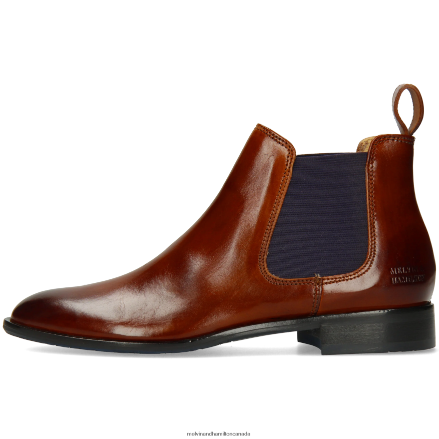 Women Melvin & Hamilton Brown Sally 25 Ankle Boots P4V68P829