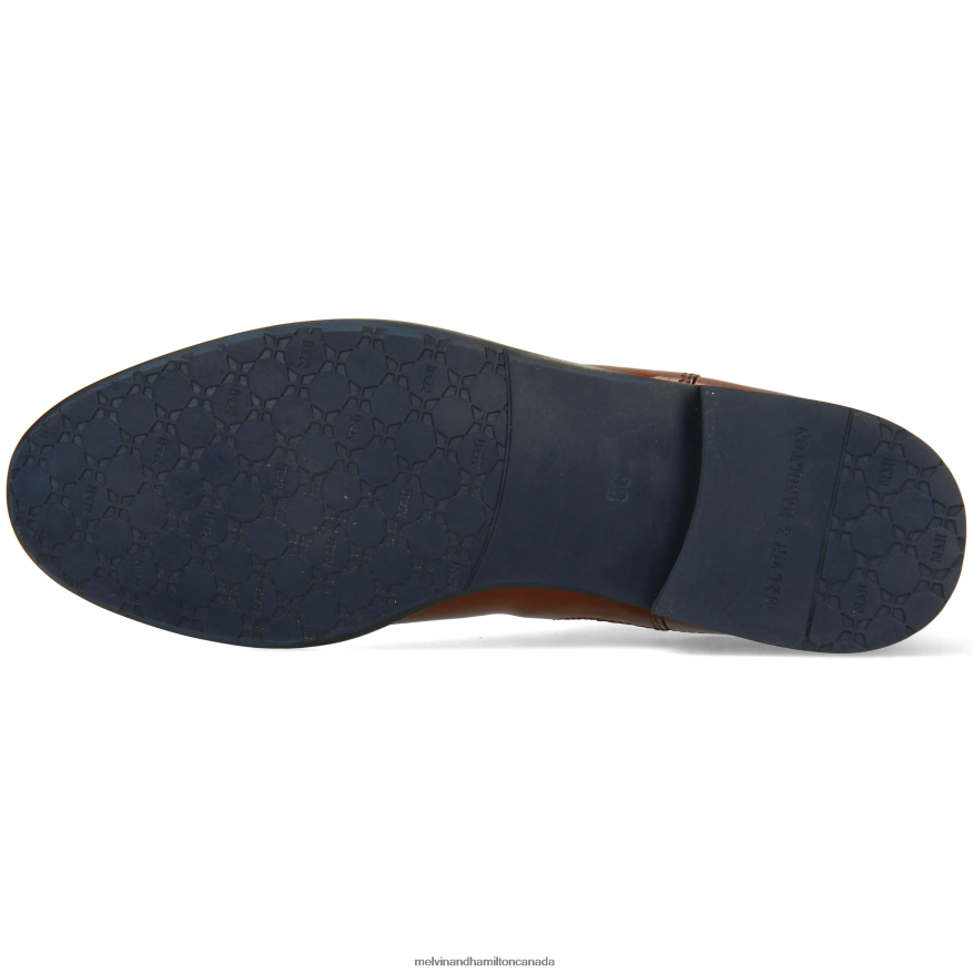 Women Melvin & Hamilton Brown Sally 25 Ankle Boots P4V68P829