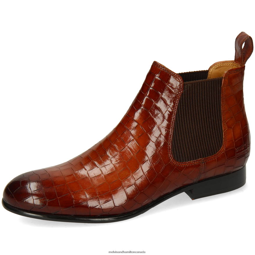 Women Melvin & Hamilton Brown Sally 25 Ankle Boots P4V68P901