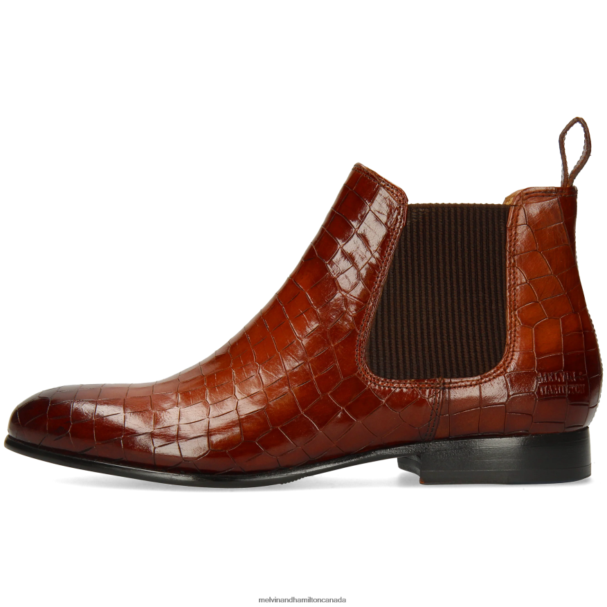 Women Melvin & Hamilton Brown Sally 25 Ankle Boots P4V68P901