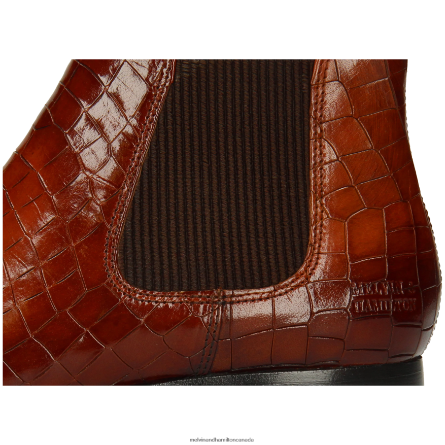 Women Melvin & Hamilton Brown Sally 25 Ankle Boots P4V68P901