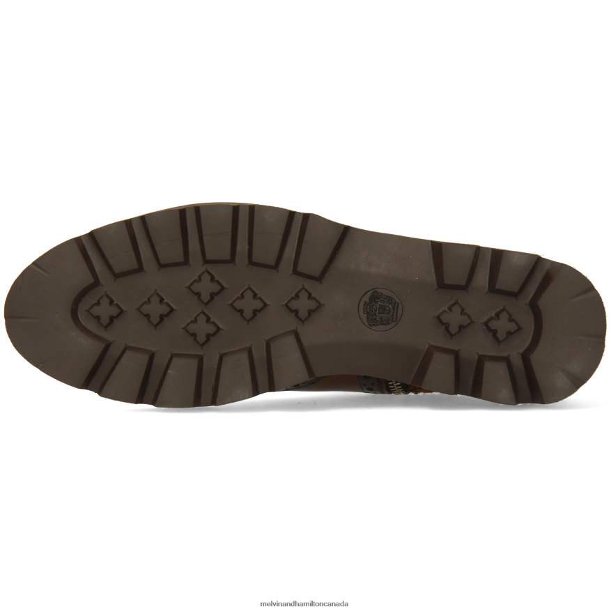 Women Melvin & Hamilton Brown Selina 25 Ankle Boots P4V68P894