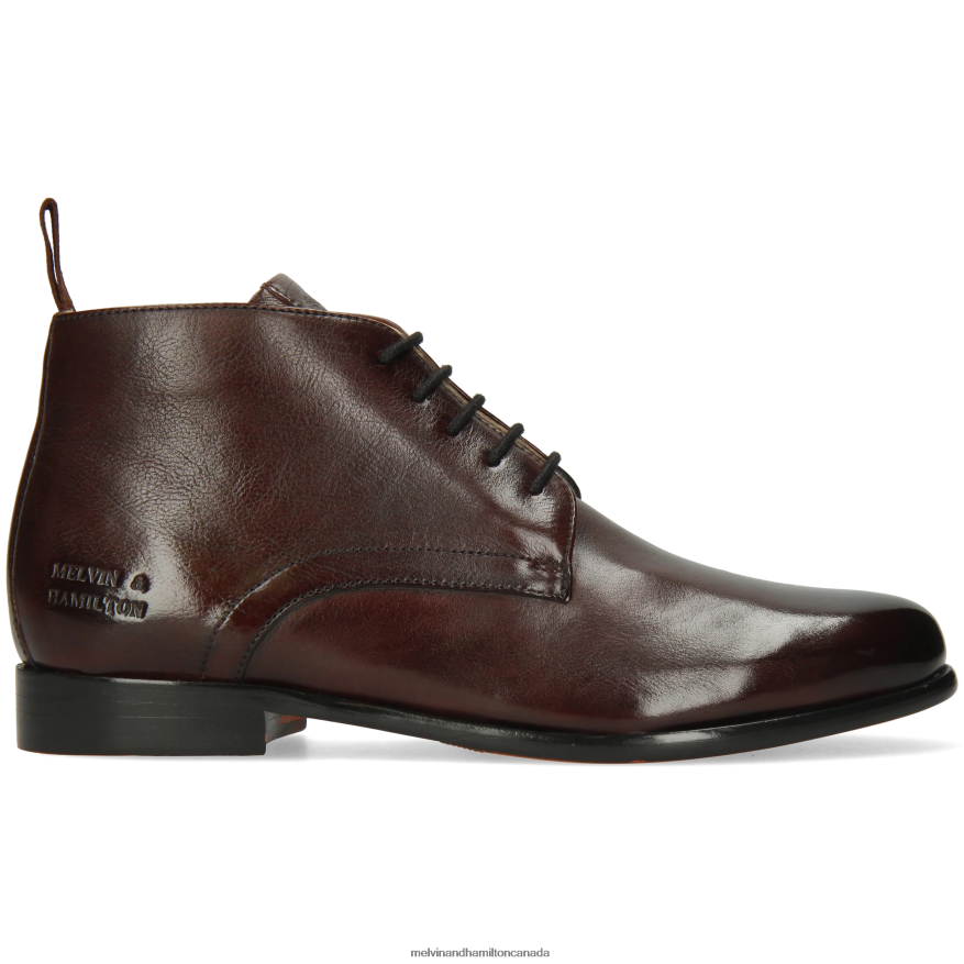 Women Melvin & Hamilton Brown Selina 28 Ankle Boots P4V68P964