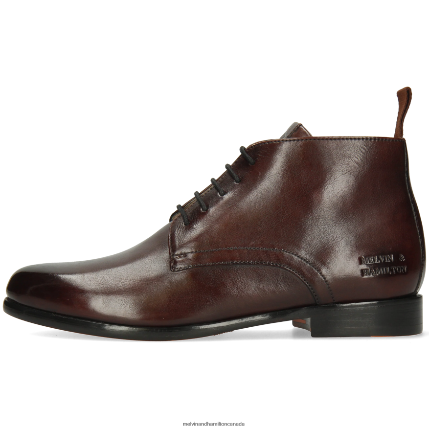 Women Melvin & Hamilton Brown Selina 28 Ankle Boots P4V68P964