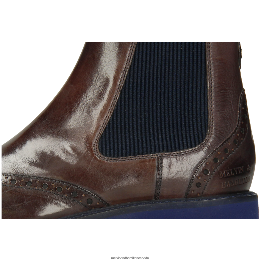 Women Melvin & Hamilton Brown Selina 29 Ankle Boots P4V68P1009