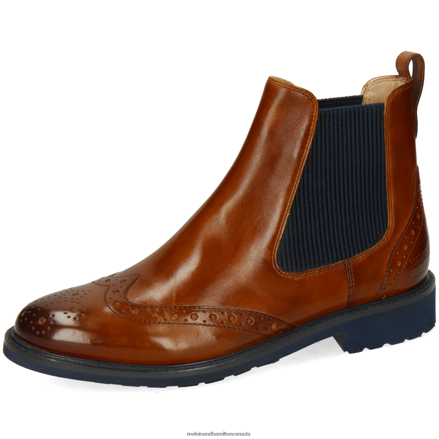 Women Melvin & Hamilton Brown Selina 29 Ankle Boots P4V68P803