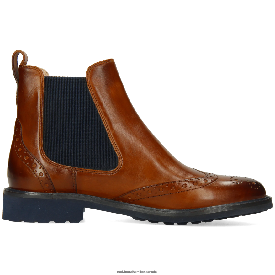 Women Melvin & Hamilton Brown Selina 29 Ankle Boots P4V68P803