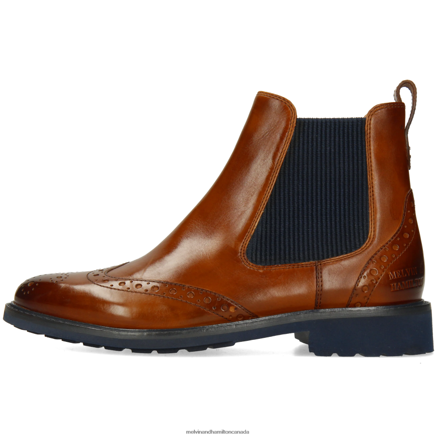 Women Melvin & Hamilton Brown Selina 29 Ankle Boots P4V68P803