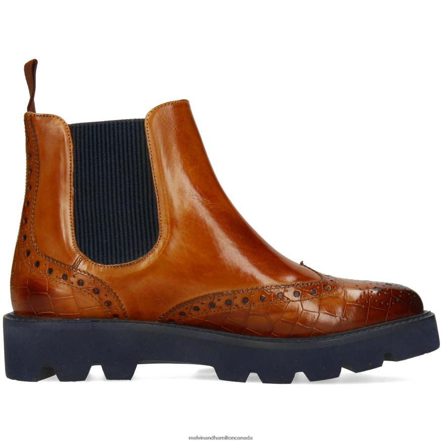 Women Melvin & Hamilton Brown Selina 65 Ankle Boots P4V68P884