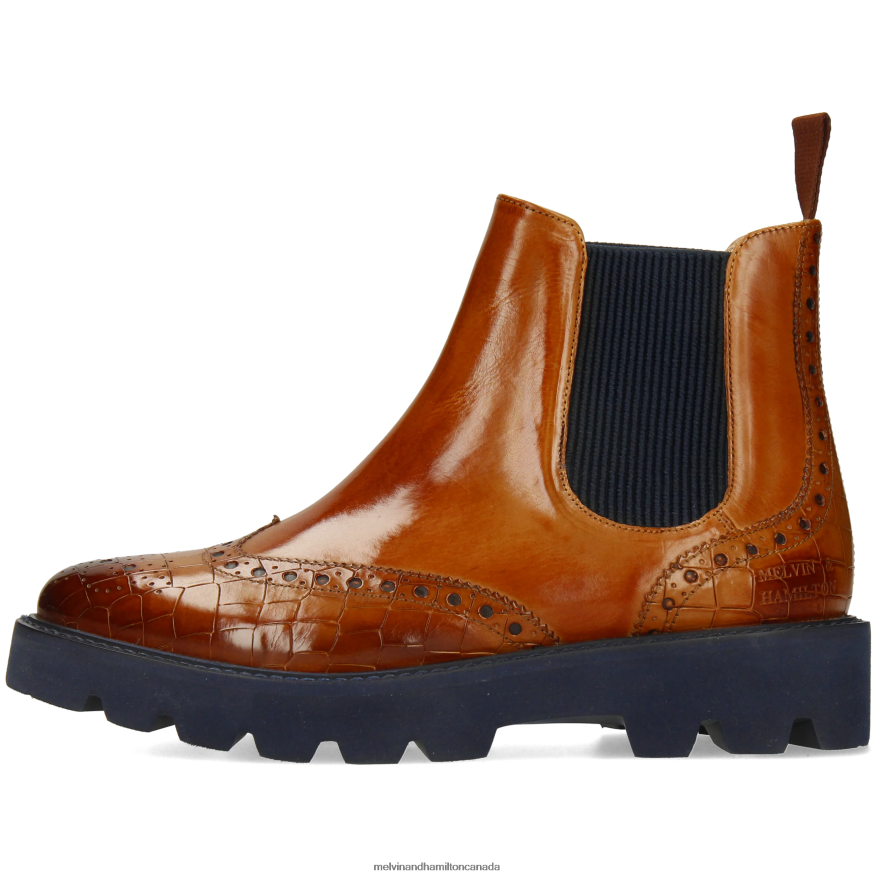 Women Melvin & Hamilton Brown Selina 65 Ankle Boots P4V68P884